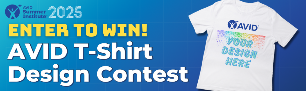 AVID T-Shirt Design Contest AVID T-Shirt Design Contest